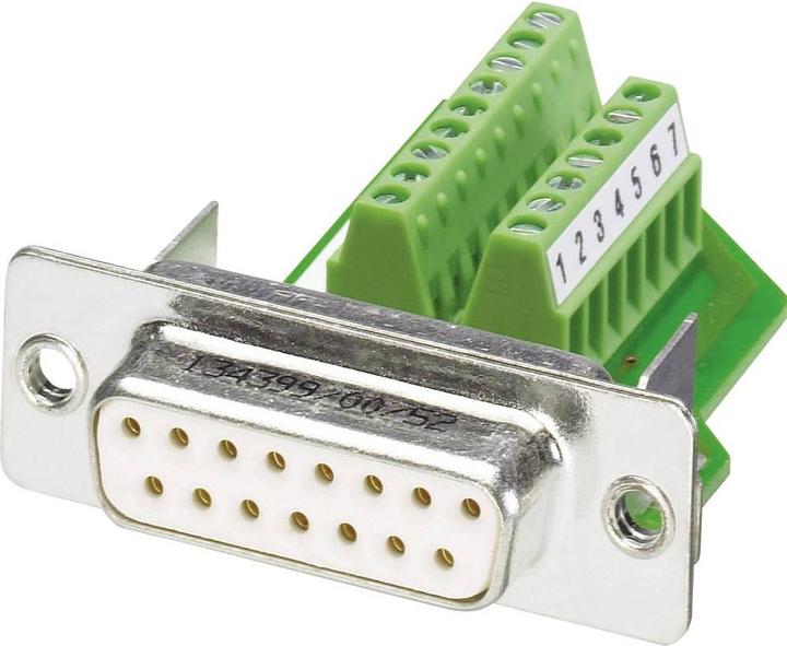 Produktbild Phoenix Contact Sub-D Buchsen-Einsätze 15-pol