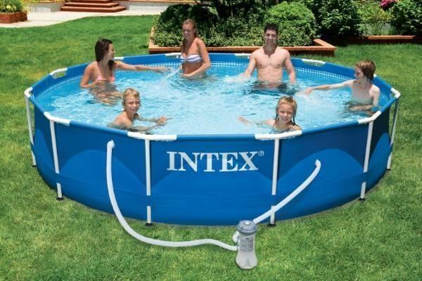 Produktbild Intex Metal Frame Pool (Ø 457 x 84 cm)