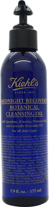 Image du produit Kiehl's Huile nettoyante botanique Midnight Recovery (Huiles, Lait nettoyant, 175 ml)