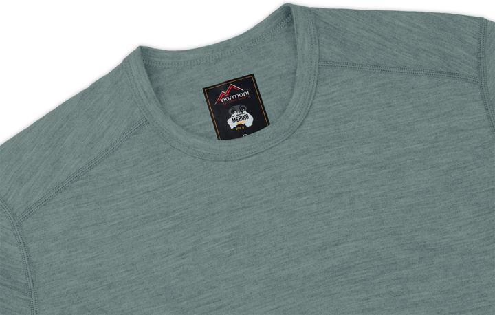 Actual product image Normani Herren Merino T-Shirt Darwin (L)