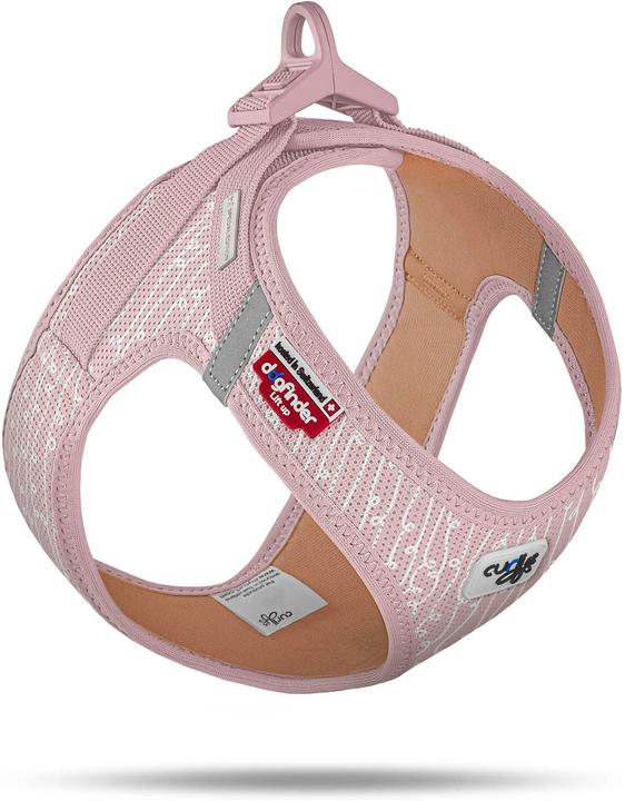 Actual product image Curli Harness Vest Air-Mesh L SE24, fondant pink (L, Dog, General)
