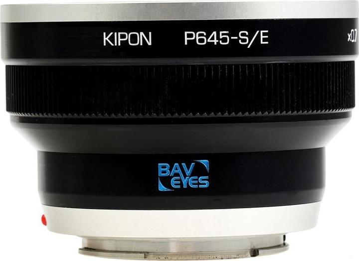 Actual product image Kipon Adapter for Pentax 645 to Sony E (x0.7)