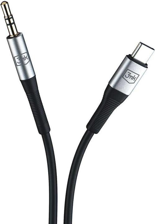 Actual product image 3MK USB C — 3.5mm Klinke (1 m, 3.5mm jack (AUX))