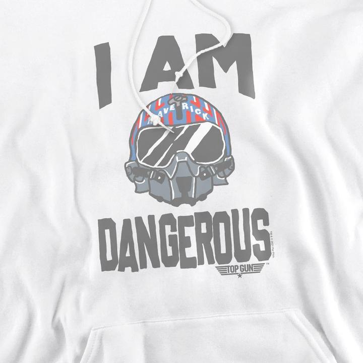 Immagine prodotto Top Gun I Am Dangerous Felpa con Cappuccio Uomo (M)