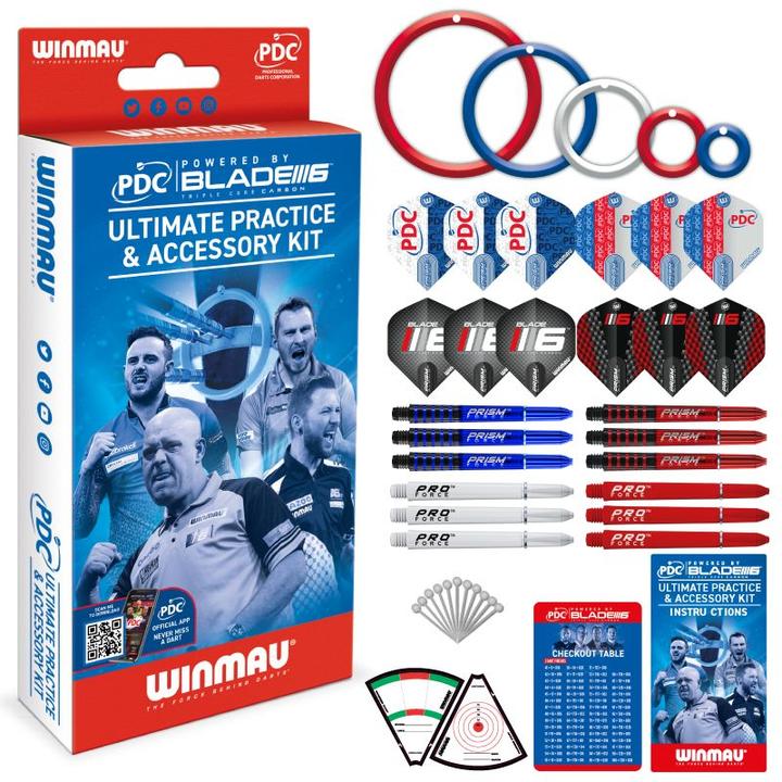Produktbild Winmau PDC Ultimate Trainings und Accessoires Kit