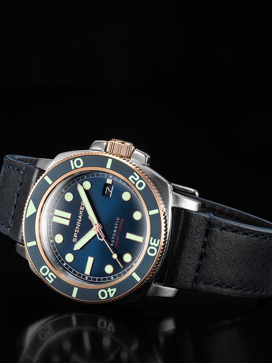 Actual product image Spinnaker SP-5088-05 Hull Diver Automatic 42mm 30ATM (Diving watch, 42 mm)