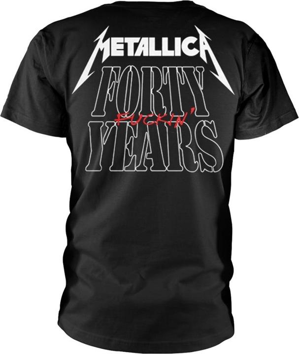 Actual product image Metallica 40Th Anniversary Forty Years (XL)