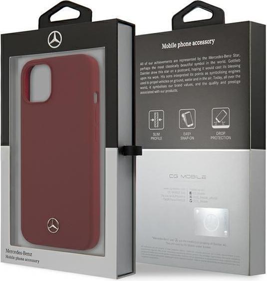 Image du produit Mercedes-Benz Couverture rigide en silicone (Apple iPhone 14, Apple iPhone 13)