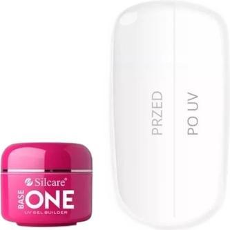 Actual product image Silcare Base One Uv Gel Builder Nail Builder Gel Thick Clear 30G