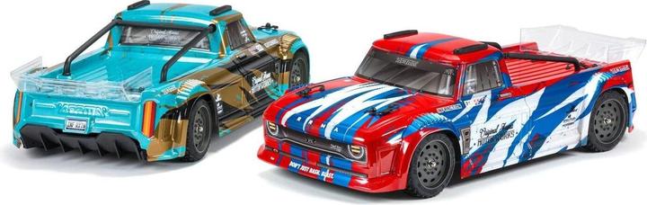 Produktbild Arrma Infraction 4x4 Mega, Rot/Blau 1:8, RTR (RTR Ready-to-Run)