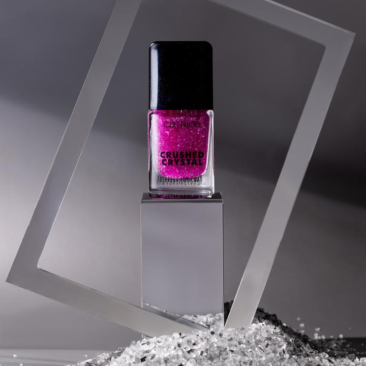 Immagine prodotto Catrice Crushed Crystal Effect Smalto Unghie Top Coat (010 Aura di ametista, Topcoat)