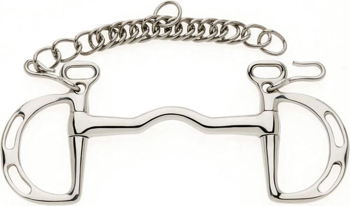 Actual product image Lorina Uttoxeter slotted Kimblewick bit