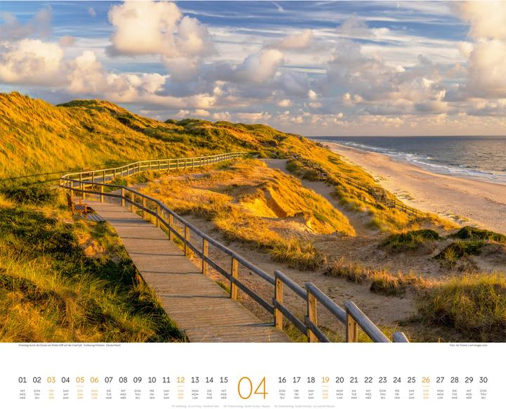 Image du produit Wege Kalender 2026 (54 x 48 cm, Couverture rigide, Allemand, Anglais, Français)