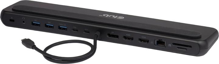 Club 3D Club3D USB-C 12in1-Dock >DP1.4/2xHDMI/2xUSB-C/ 8K30Hz PD100W retail (Docking Port, 12 Ports)