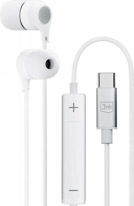 Produktbild 3MK Wired Earphones USB-C (keine Geräuschunterdrückung, Kabelgebunden)