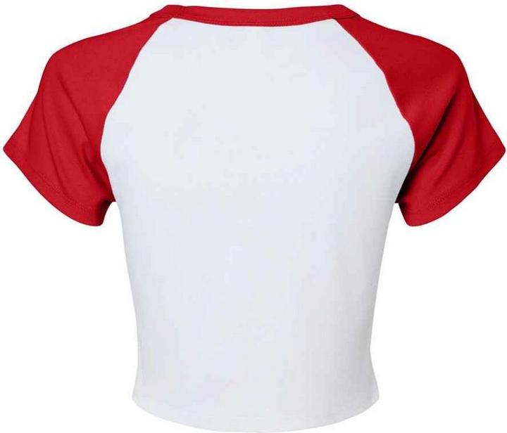 Immagine prodotto Bella Canvas Maglietta Corta Raglan Donna (XS)