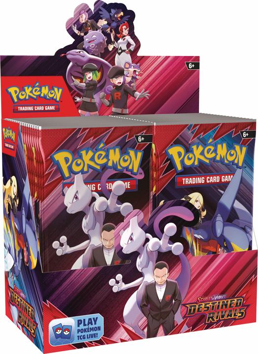 Pokémon SV10 Destined Rivals (Englisch, Booster Display)
