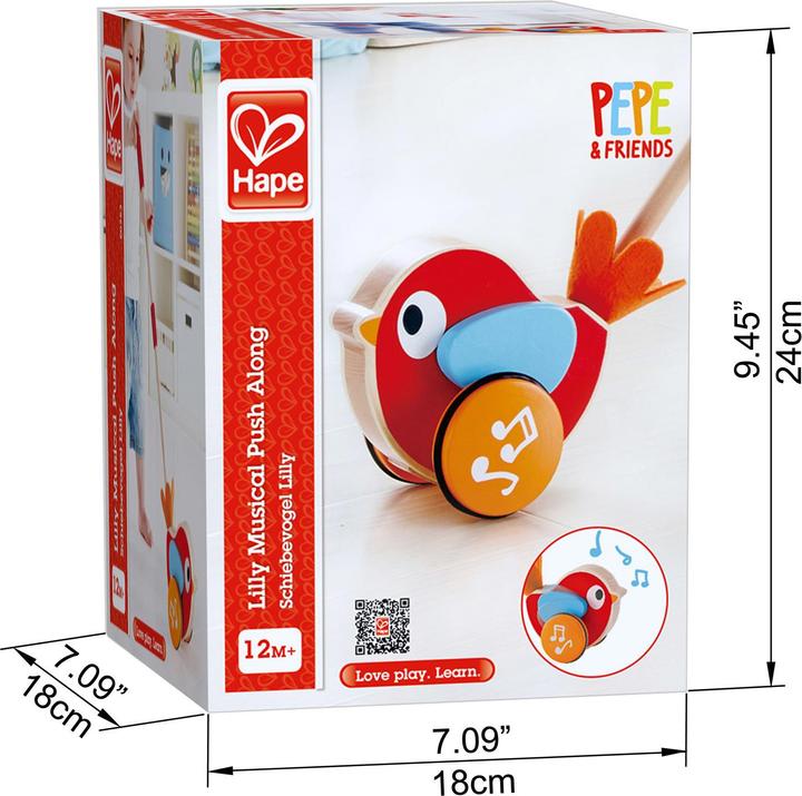 Produktbild Hape Schiebevogel Lilly
