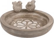 Ootb Bird bath, approx. 20.5 x 4 cm, birds approx. 9.5