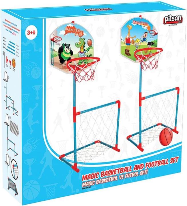 Immagine prodotto Pilsan Set basket e calcio