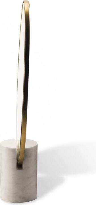 Produktbild Pols Potten Runder Standspiegel aus Marmor 34 cm - Beige (Ø 34 cm)
