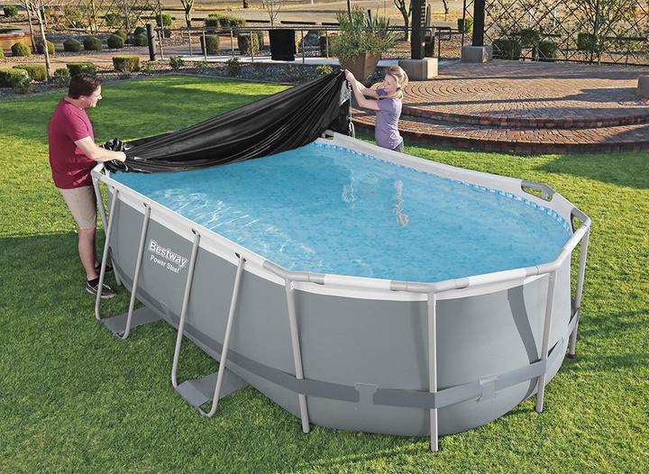 Actual product image Bestway Oval Pool Cover for 4.27 m x 2.50 m Above Ground Pools
