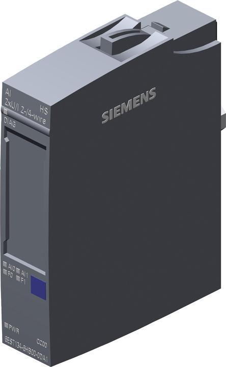 Image du produit Siemens ET200SP Module périphérique, 2 AI (-10/0...+10 V/-5/1...+5 V/0/4...20 mA)