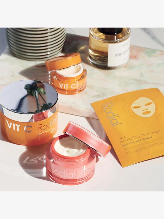 Image du produit Rodial - Vit C Brightening Cleansing Pads (tampons nettoyants éclaircissants) (Chiffons de nettoyage, 50 ml)
