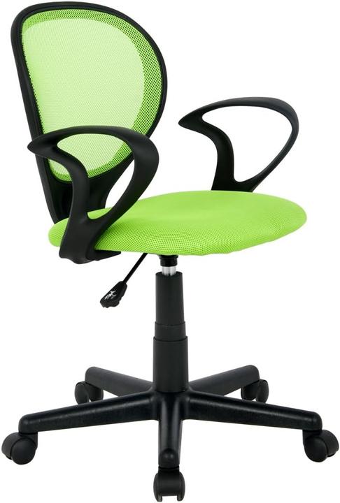 Image du produit SixBros. Chaise de bureau, vert - accoudoirs