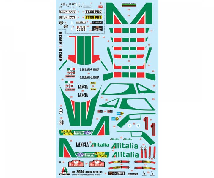 Image du produit Italeri Lancia Stratos Hf