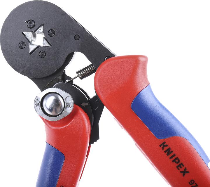 Actual product image Knipex Self-Adjusting Crimping Pliers for wire ferrules (180 mm)
