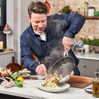 Productafbeelding Tefal Jamie Oliver Cook's Classic (24 cm, Braadpan + kasserol, Roestvrij staal)