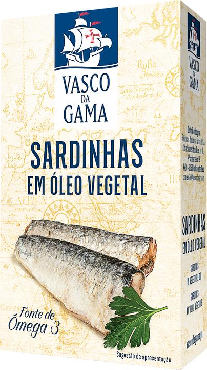 Produktbild Vasco da Gama Sardinen in Pflanzenöl (120 g)