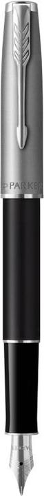 Image du produit Parker Stylo plume Sonnet Metal & C.C. F (Noir, Acier inoxydable, 1 x)