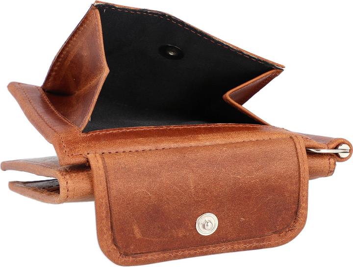 Image du produit Mika Porte-monnaie RFID en cuir 11 cm avec pince à billets