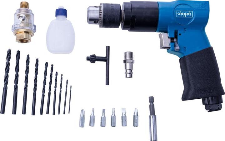 Actual product image Scheppach Air Drill Accessories Set (Electrical connection)