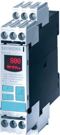 Immagine prodotto Siemens Relè di sorveglianza SIRIUS 3UG4 3UG4651-1AW30 Relè di sorveglianza per sotto- e sovra-velocità