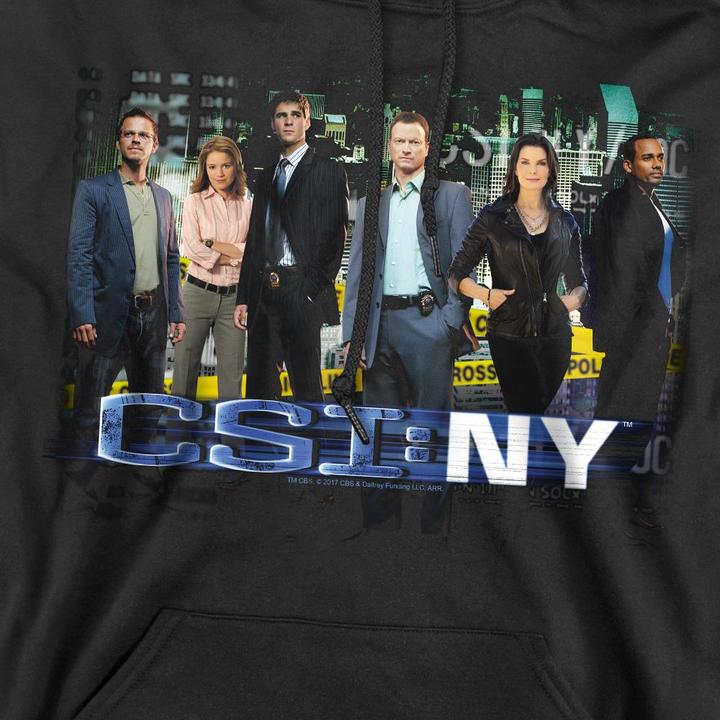 Immagine prodotto Csi: NY Felpa con Cappuccio Cast Uomo (XXL)