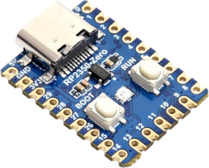 Actual product image WaveShare RP2350-Zero Mini Raspberry Pi Pico basierter MCU