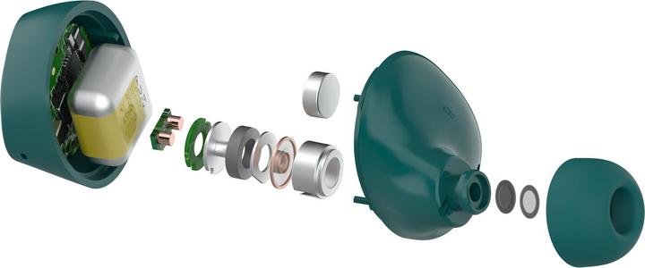 Actual product image Belkin wireless soundform bolt tws morskie (No noise cancelling, 38 h, Wireless)