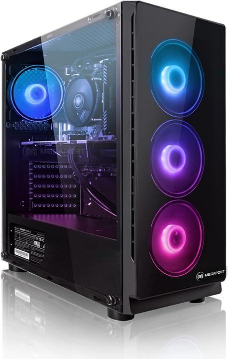 Produktbild Megaport Gaming PC AMD Ryzen 7 3700X (AMD Ryzen 7 3700X, 16 GB, 1000 GB)