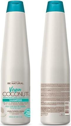 Image du produit Be Natural Shampooing à la noix de coco vierge 350ml (350 ml, Shampoing liquide)