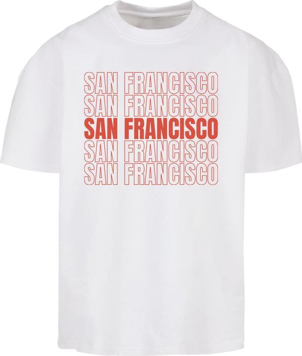 Merchcode San Francisco Ultra Heavy Cotton Box T-Shirt - 112341