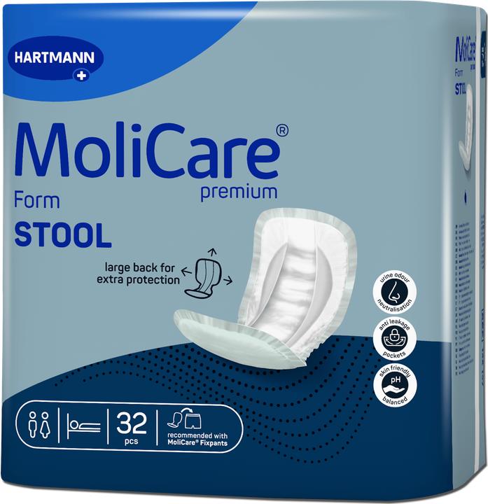 Actual product image MoliCare Form Stool Protections anatomiques (32 x, Large)