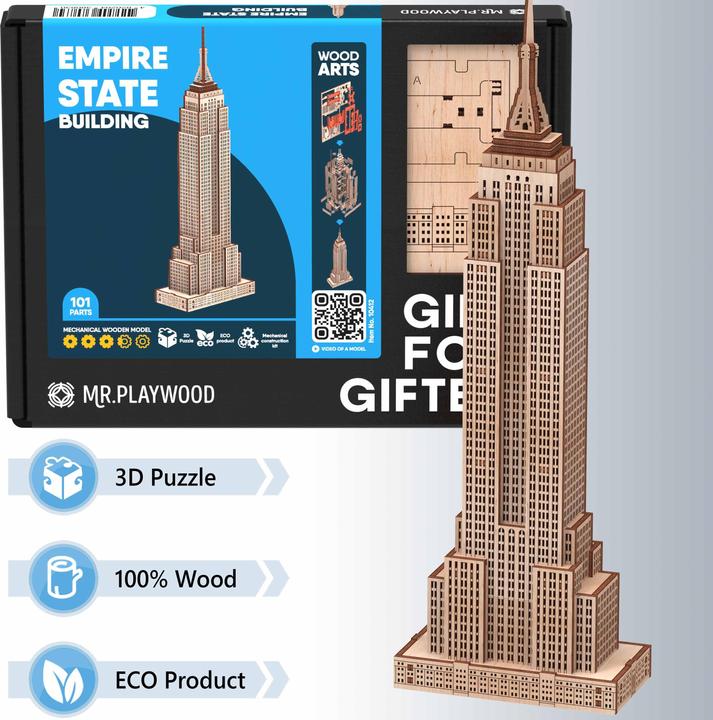 Actual product image Mr Playwood : Empire State Building