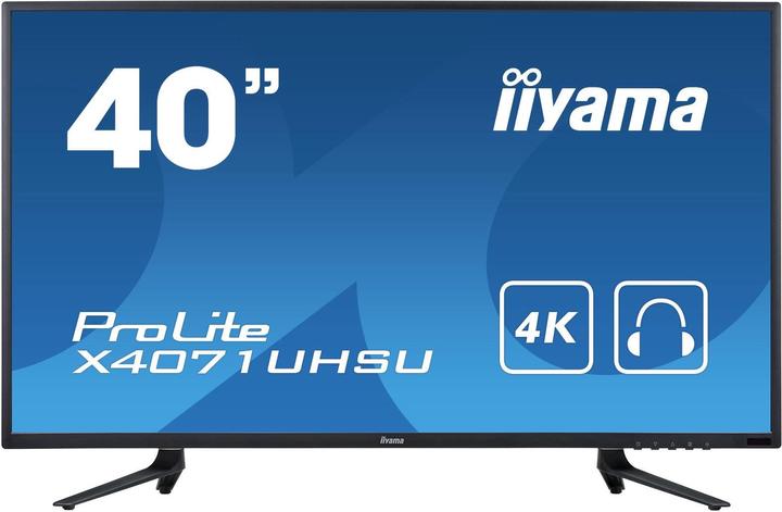 Produktbild iiyama ProLite X4071UHSU-B1 (3840 x 2160 Pixel, 39.49")