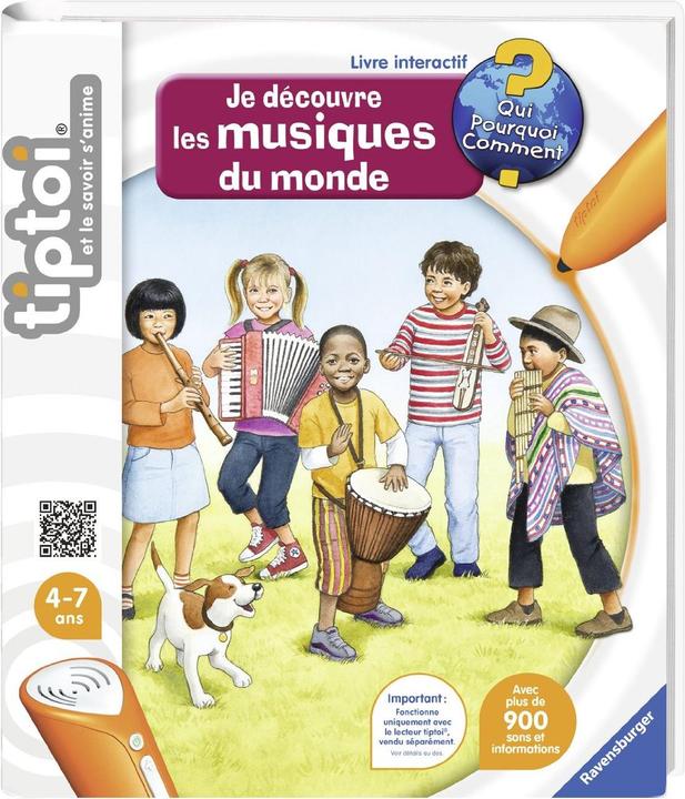 Image du produit tiptoi Je découvre les musiques du monde (Français)