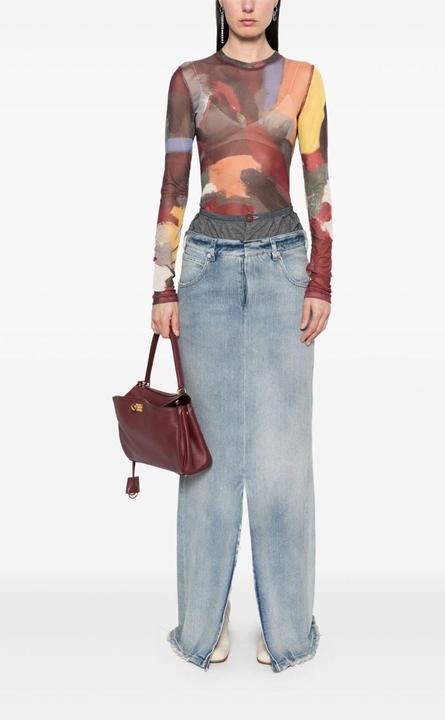 Actual product image Maison Martin Margiela Maison Margiela Skirts Blue (38)
