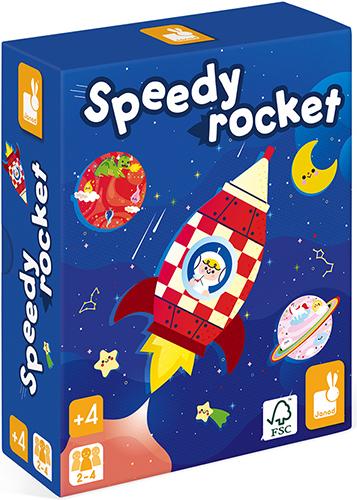Immagine prodotto Janod Gioco Rocket veloce (Tedesco, Francese, Inglese, Italiano)
