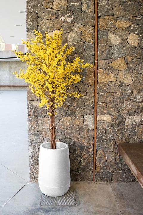 Image du produit Newgarden CAMELIA High Cache-pot, Grand bac rond, haut ø39x59cm bronze 54L outdoor